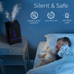 Humidificador Everlasting Comfort Cool Mist 4L para dormitorio
