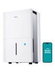 Deshumidificador Midea 35 Pint 3,000 Sq. Pies Energy Star White