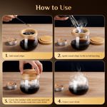 Kit para ahumar cócteles Tomzio con antorcha y Wood Chi de 6 sabores