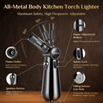 Kit para ahumar cócteles Tomzio con antorcha y Wood Chi de 6 sabores