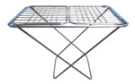 Tendedero de Ropa Aluminio Con Alas 150x55 Cm Hogar Actual