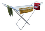Tendedero de Ropa Aluminio Con Alas 150x55 Cm Hogar Actual