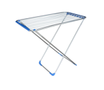 Tendedero Tender Aluminio Plegable Pie S/ Alas Hogar Actual