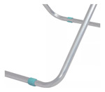 Tendedero Tender Aluminio Plegable Pie S/ Alas Hogar Actual