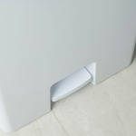 Tacho de basura con Pedal 30lts Ou LX4300BCF Blanco Trium