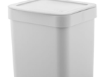 Tacho de basura para cocina 4,7lts Ou LX505BCF Blanco Trium