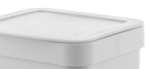 Tacho de basura para cocina 4,7lts Ou LX505BCF Blanco Trium