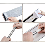 Trapeador Balde Escurridor 2 Mopas Shoppy Limpieza 360 Paños Plana