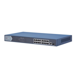 Switch Poe No Administrado Gigabit De 16 Puertos + 1 Spf