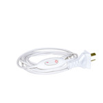 Velador Nordico Industrial Facu 1 Luz Blanco Gioluce