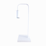 Velador Nordico Industrial Facu 1 Luz Blanco Gioluce