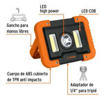 Reflector Lámpara Led Recargable USB Truper - 1000 Lumens