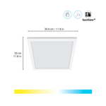 Plafón Inteligente LED Wiz 12W Wifi Luz blanca regulable x2