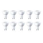 Lámpara Philips Led Dicroica GU10 4,7w Luz Fría x 10 unid