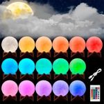 Velador de Luna con Luces Led Efecto 3D