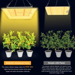 Lámpara LED de cultivo KOSCHEAL KT de 600 W de espectro completo para 2 x 2 pies