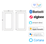 Aplique Exterior Philips Hue Impress White And Color Smart