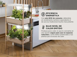 Luz Led Cultivo Indoor Gadnic Reflector Blanco de 60w