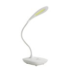 Lampara de luz de led USB con bateria recargable y cuerpo flexible Nisuta NSUSBLR01