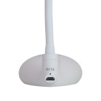 Lampara de luz de led USB con 3 colores de led, cuerpo flexible y con bateria recargable