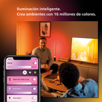 Lámpara de Pie Inteligente LED Gradient Philips Hue Signe White and Colors RGB