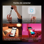 Lámpara de Pie Inteligente LED Gradient Philips Hue Signe White and Colors RGB