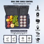 Congelador Portátil Vevor Nld45 32l 12v Doble Zona