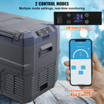 Congelador Portátil Vevor Nld45 32l 12v Doble Zona