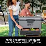 Enfriador Ninja Fb151gy De 50 Litros Con Zona Seca