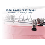 Pack De 50 Perchas Metálicas Ganchos Para Pantalones Waggs