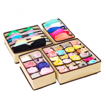 Organizador de Ropa para Cajon M001 Waggs 4 Piezas 45 Divisiones