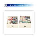 Organizador de Ropa para Cajon M001 Waggs 4 Piezas 45 Divisiones