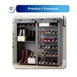 Organizador Zapatero Botinero Waggs Gris 12 Niveles 36 Pares