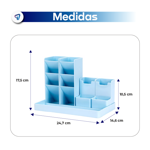 Organizador De Escritorio Ordenador Modular Multiuso Waggs