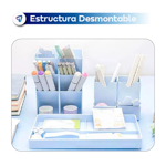 Organizador De Escritorio Ordenador Modular Multiuso Waggs