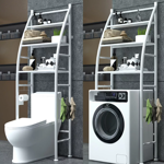 Mueble Organizador Shoppy Baño Lavadero Estantes de Metal Blanco