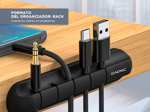 Organizador de Cables Adhesivo Gadnic