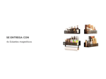 Set Organizador Especiero y Portarrollo Gadnic Estante Magnetico para Heladera