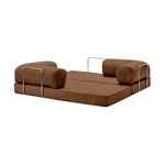 SILLON TEDDY 100X200X40 PURPLE COLOR VISON