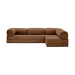 SILLON TEDDY 300X200X40 PURPLE COLOR VISON MOD L