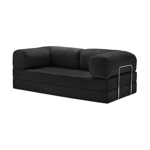 SILLON TEDDY 100X200X40 PURPLE COLOR NEGRO