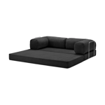 SILLON TEDDY 100X200X40 PURPLE COLOR NEGRO