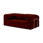 SILLON TEDDY 100X200X40 PURPLE COLOR BORDO