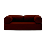 SILLON TEDDY 100X200X40 PURPLE COLOR BORDO