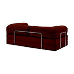 SILLON TEDDY 100X200X40 PURPLE COLOR BORDO