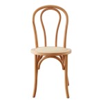 Silla De Comedor Cocina De Madera Roble Rattan Thonet Viena