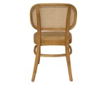 Silla De Comedor Cocina Maynor De Madera Esterilla De Rattan Roble