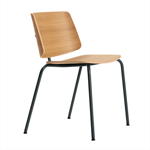 Sillas De Comedor Tao Madera Multilaminada Estruct Hierro X2 Unidades
