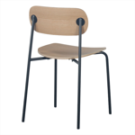 Silla De Comedor Baum Madera Multilaminada Estructura Hierro
