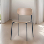 Silla De Comedor Baum Madera Multilaminada Estructura Hierro